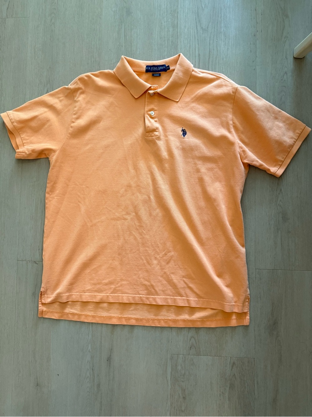 U.S. Polo Assn. Orange Polo Shirt